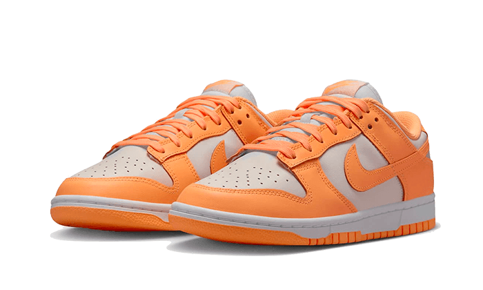 Dunk low peach cream frontside