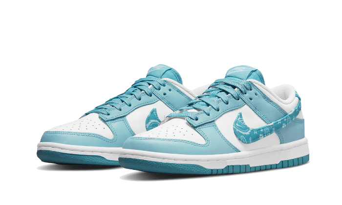 Dunk Low Blue Paisley Front